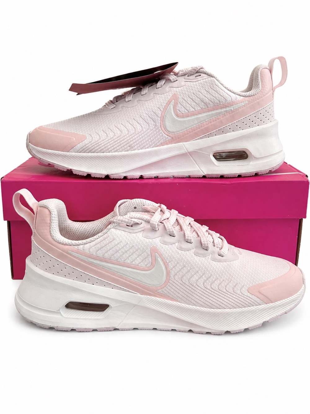 Nike Women’s Air Max-style Sneakers Pink & White